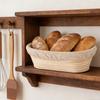 Ensemble Professionnel de Porte-Pain Lot de 2 avec Couvercles Préformés Idéal pour le Pain au Levain et le Pain de Blé Artisanal