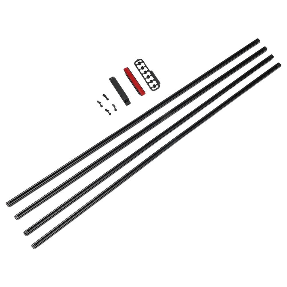 2*Universal Car Van/SUV VIP Casement Curtain Anti-UV Sunshade Visor 50*39cm Tape