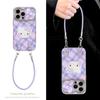 Kt Cat Doll Lanyard Suitable for Apple 16e Mobile Phone Case 13promax Electroplating Windows 15 Cute 14 Silicone 12
