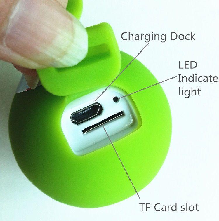 Mini Wireless Waterproof Bluetooth Speaker for Sport and Outdoor S612 Green