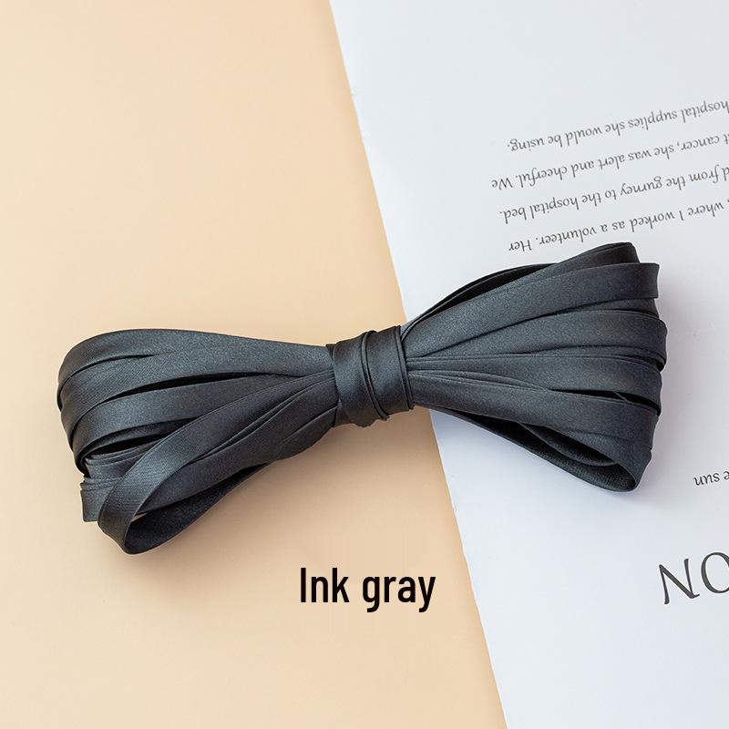 Hengmeihe Cheongsam 1cm Piping Trim: Four-Fold Non-Iron Imitation Silk Hemming Ribbon