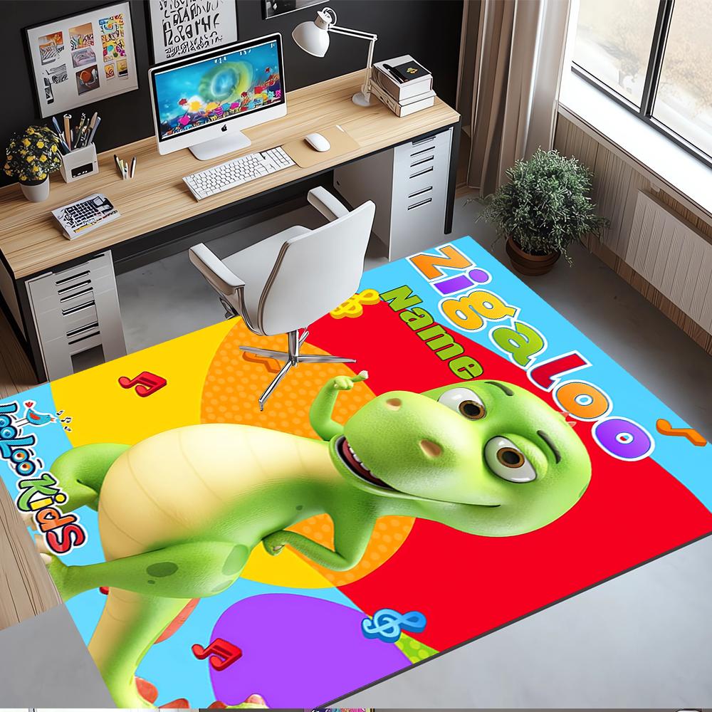 Custom Name CoComelon Printed Carpet,Rug for Office Chair Living Room Bedroom Kitchen Room Decor Gifts.