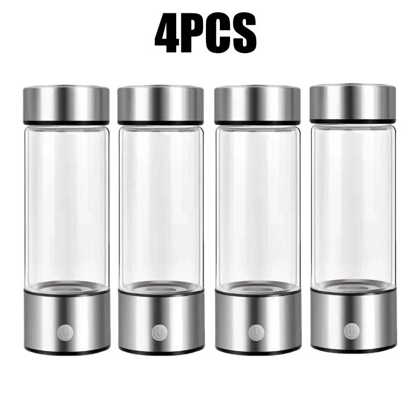 Rechargeable Hydrogen Water Bottle Alkaline Maker Portable Ionizer Cup Super Antioxidant Rich Generator for Health