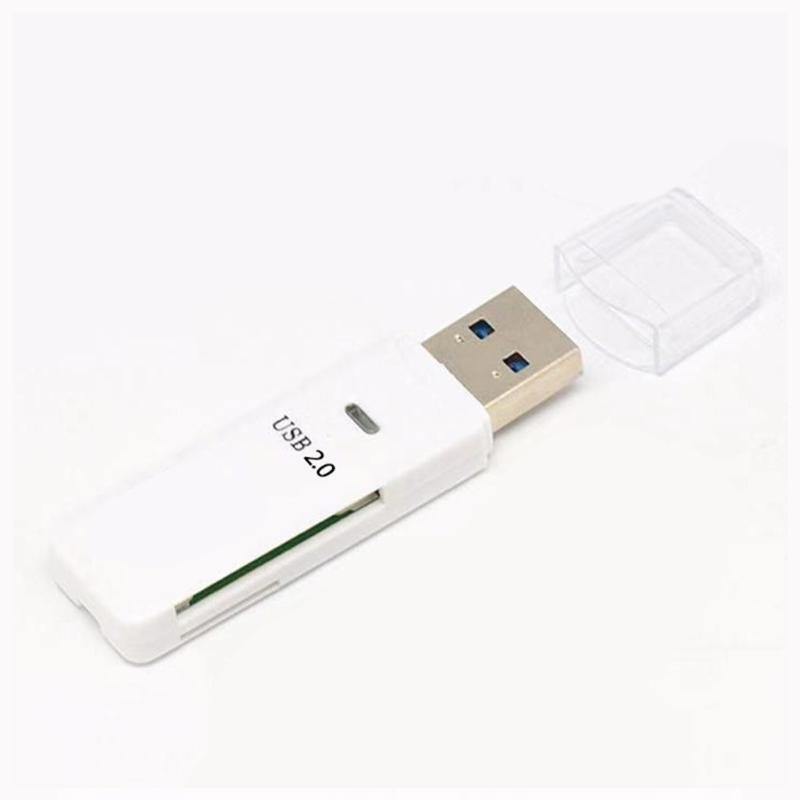 USB3.0 Card Reader Adapter 5Gbps Data Transmission Compatible for Memory Card Photography Essential