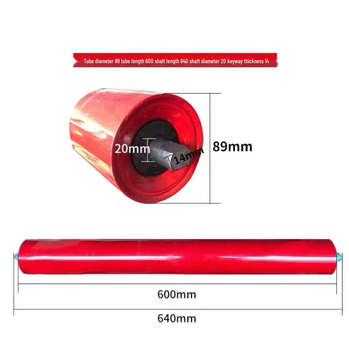 Нейлоновый натяжной роликовый барабан для конвейерных лент
