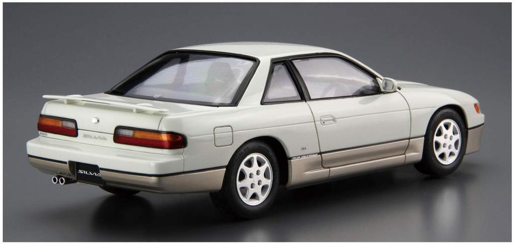 Aoshima Bunka Kyozai Maßstab The Model Car Series 13 Nissan PS13 Silvia Diamond Package 1991 Plastikmodell 1/24 Nein. K's