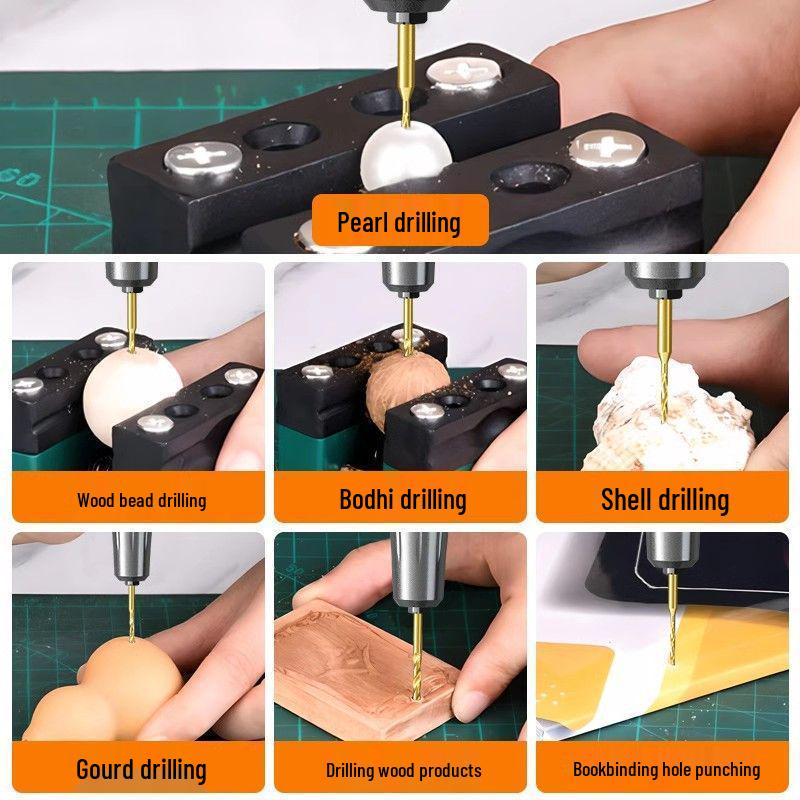 2.35mm Shank High-Speed Steel Micro Twist Drill for Woodworking and Amber Drilling