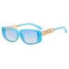 New Yingling style, European and American personalized small box sunglasses, street shooting characteristic glasses, retro sunglasses
