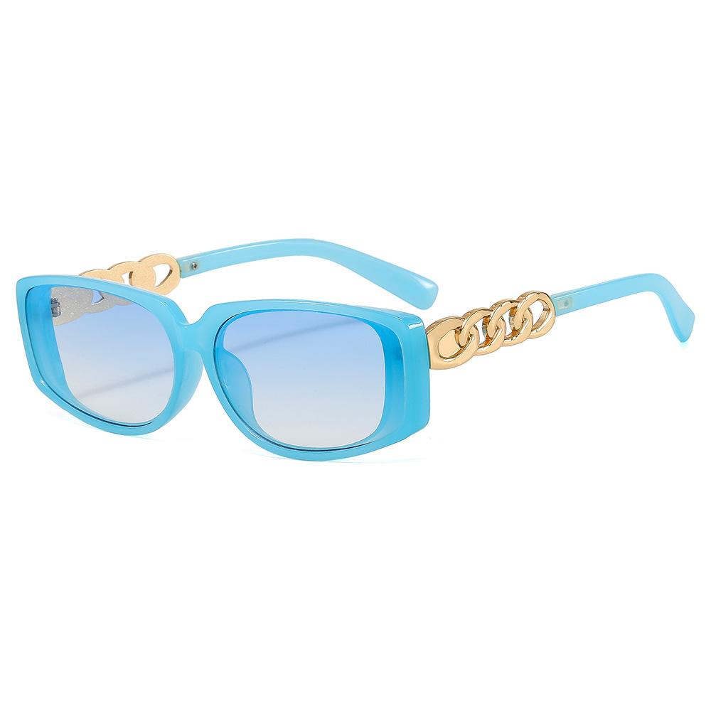 New Yingling style, European and American personalized small box sunglasses, street shooting characteristic glasses, retro sunglasses