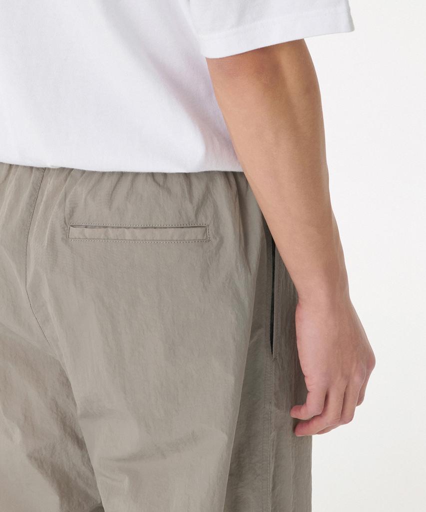 MUSINSA STANDARD Nylon Wide String Pants [Dusty Beige]