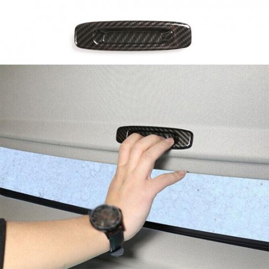 ABS Cover Trim 2016- Roof Sunroof Handle Carbon Fiber Fit For Toyota Tacoma