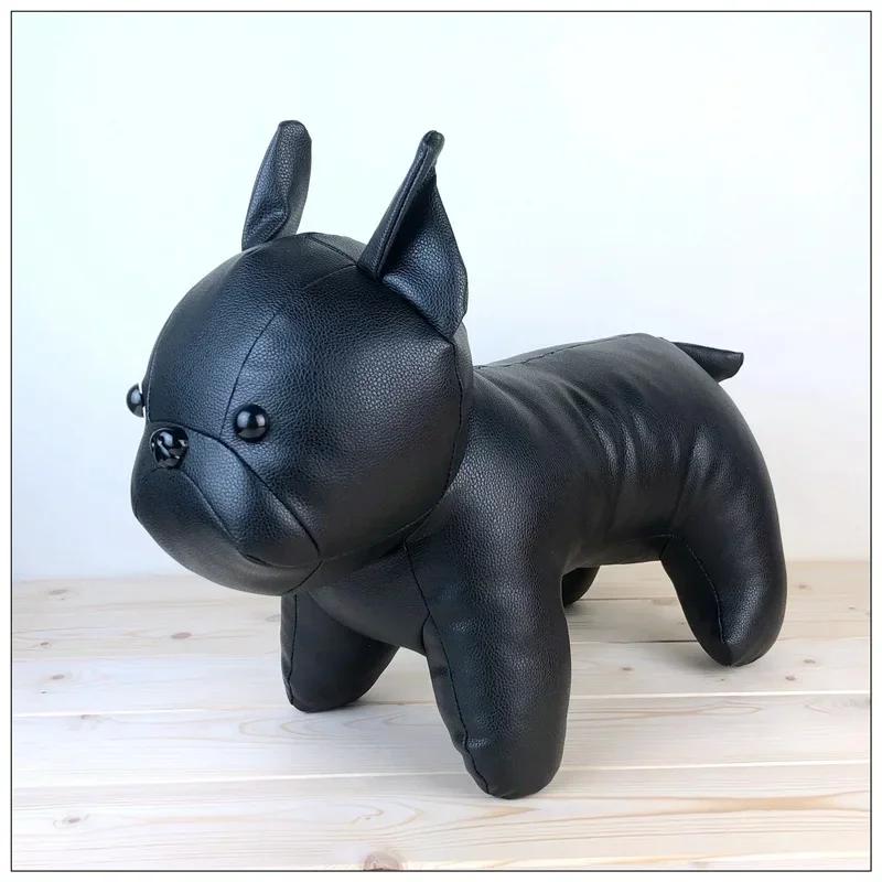 

PU Dog Mannequin Pet Shop Dog Model Dog Clothes Collar Necktie Display Tools Props Dropshipping Pet Products Supplies Back 23cm Chest 41cm чёрный