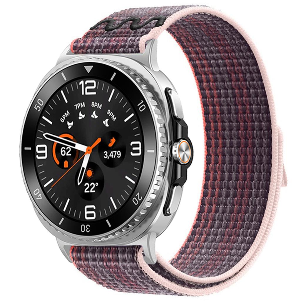 Breathable Nylon Braided Loop Band for Samsung Galaxy Watch 8 40/44mm Bracelet Wristband for Samsung Galaxy Watch 8 Classic 46mm
