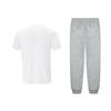 Li-Ning Plain Simple Fashion Quick-Dry Breathable Comfortable Versatile Round Neck Pullover Short Sleeve T-Shirt Casual Sports Set ATSV597-1+AKLVB11-1