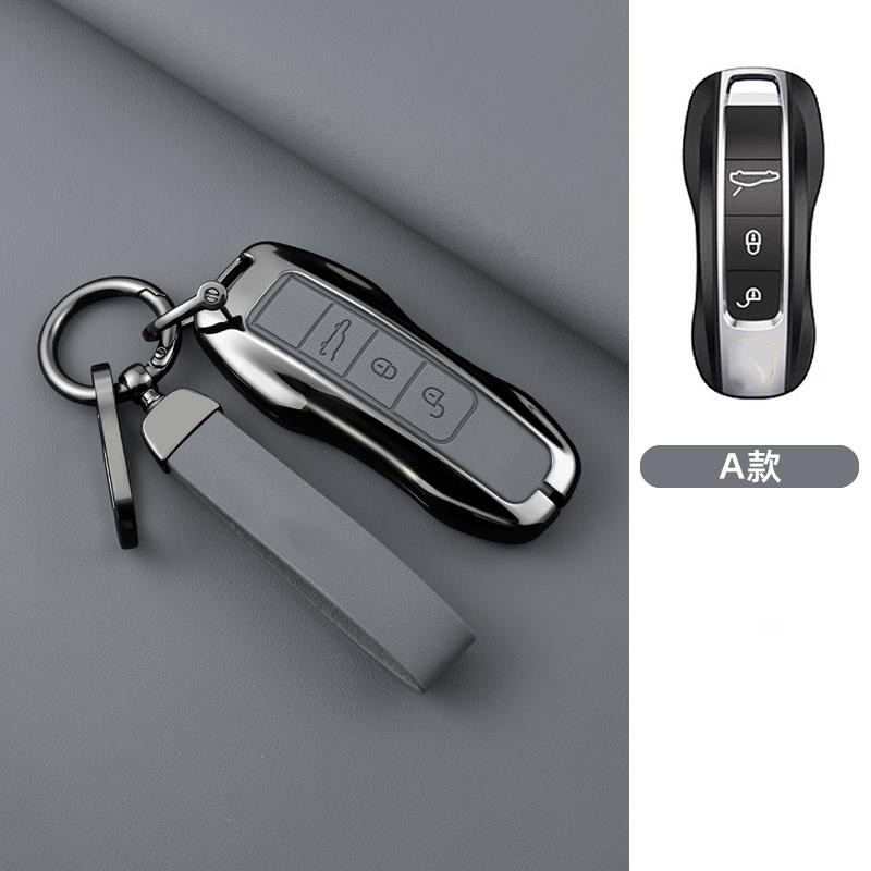 

Zinc Alloy Car Key Fob Housing Key Fob For Porsche 911 970 981 991 Panamera Spyder Carrera Macan Cayman Cayenne Car Key Fob