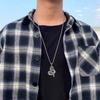 Nuevo Colgante de Dragón Chino Guochao Chino Collar para Hombre Accesorios Hip Hop Personalizados Nuevos Accesorios
