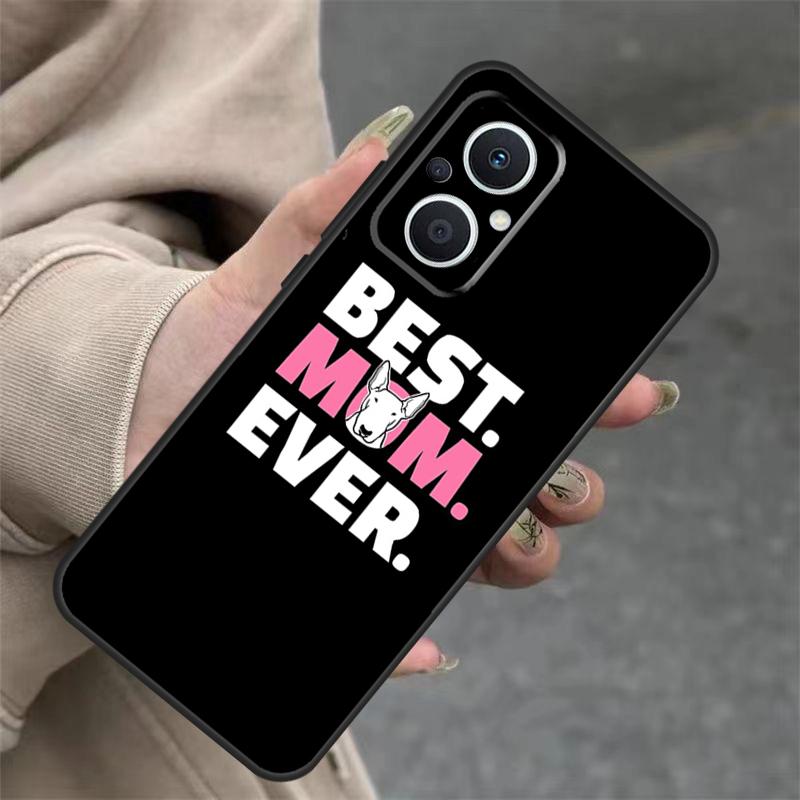 English Bull Terrier Dog Case For OPPO Reno 7 8 Lite 10 11 12 13 14 Pro 8T 12F 13F 14F OPPO Find X8 X6 X9 Pro Cover