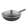 Debo Aina 32cm True Stainless Fine Iron Wok