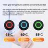 Heizfolie Intelligente Doppelsteuerung Drei-Gang-Schalter Schnellheizend USB-Aufladung Stromsparend Heizkleidung Wasserdicht Kohlefaser 9