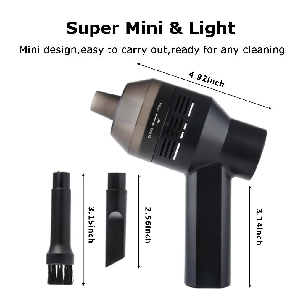 USB Keyboard Cordless Vacuum Cleaner Computer Cleaners Rechargeable with Cleaning Gel Auto for Car Laptop PC Piano Dust