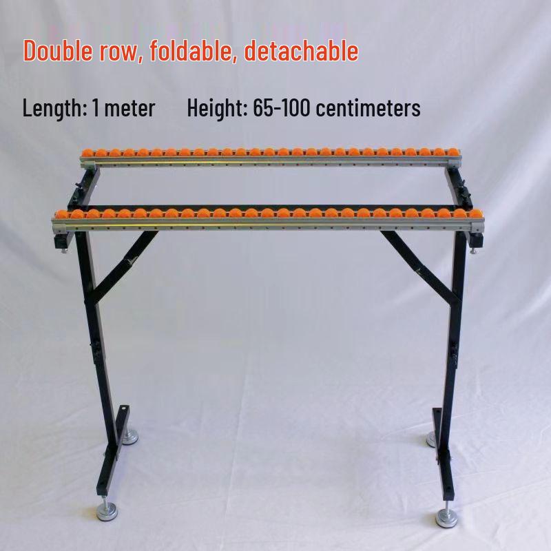 Adjustable Folding Roller Support Stand for Table Saw and Woodworking