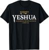 Yeshua Hebreeuwse Naam Jezus De Weg Waarheid Leven Christelijke Bijbel T-shirt