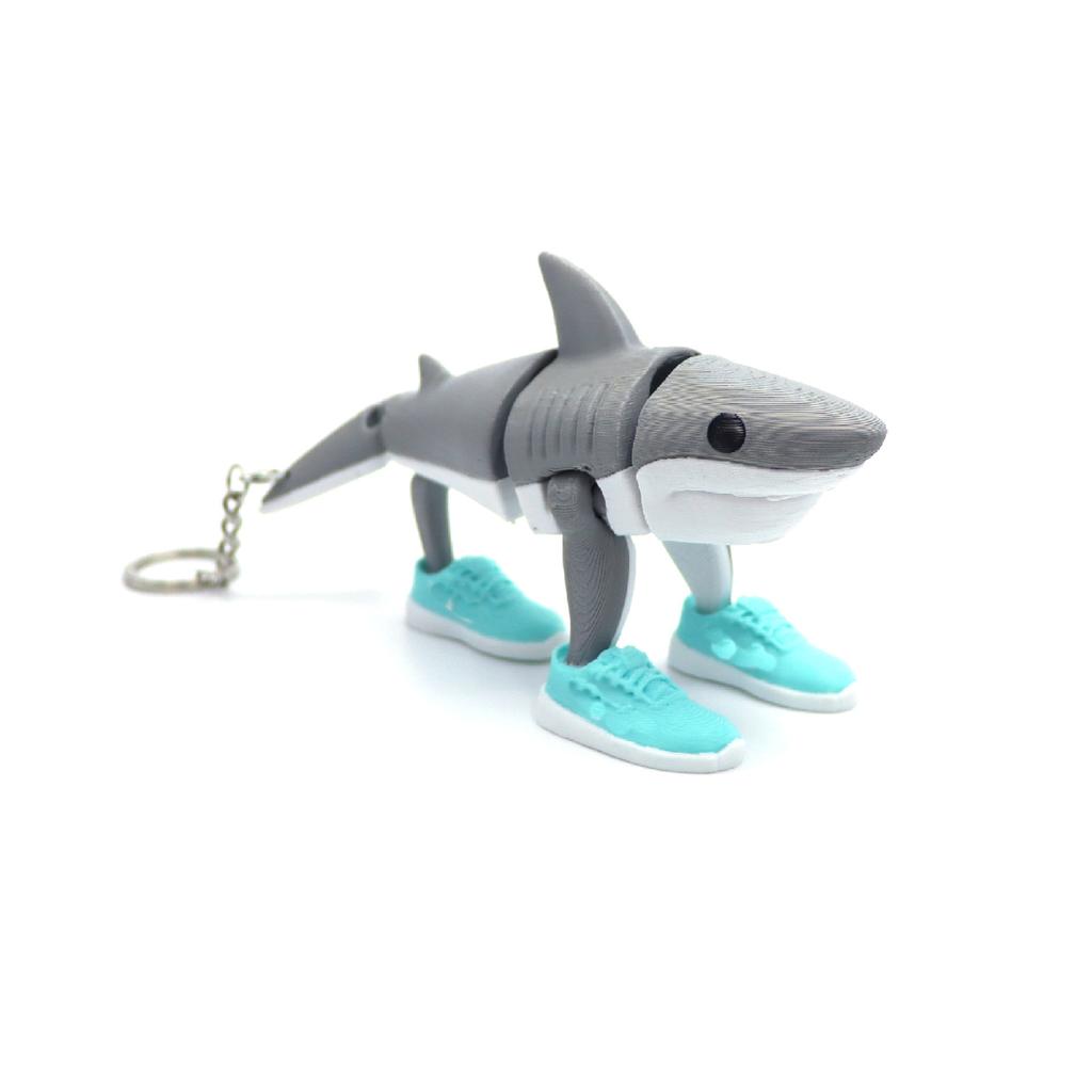 NEW 3D Printed Shark Figurine Tungtungsahur Figure Desktop Decoration Articulated Tralalero Tralala Figure Ornament Funny Doll