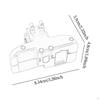 1/14 RC Car Rear Gearbox Cover Replacements Aluminum Alloy Sturdy for 14210 14209