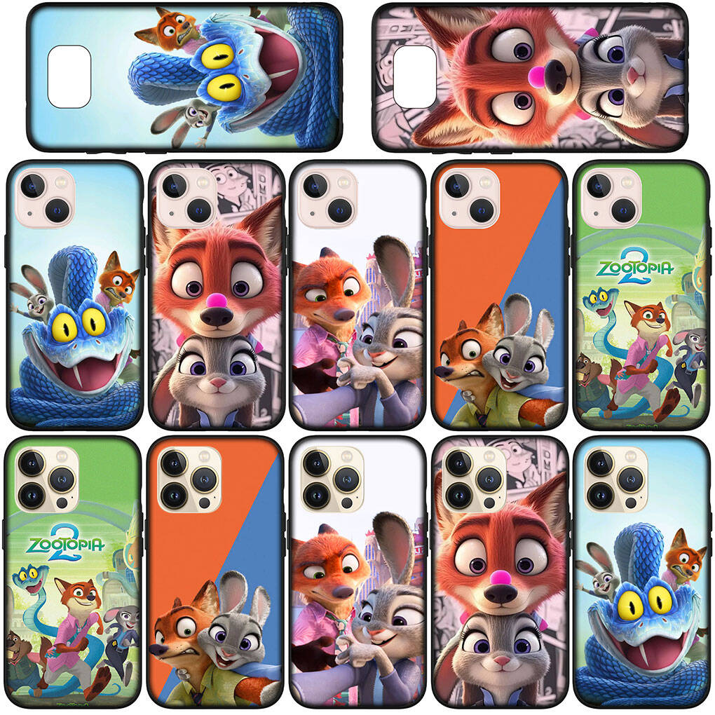 Case for Samsung Galaxy S25 S23 S22 S24 Ultra FE S9 A05 A06 A15 A16 A36 A37 A35 A54 A55 A56 A57 A25 A26 A53 Wallpaper Garys Zootopia 2 Judy Nick Cover