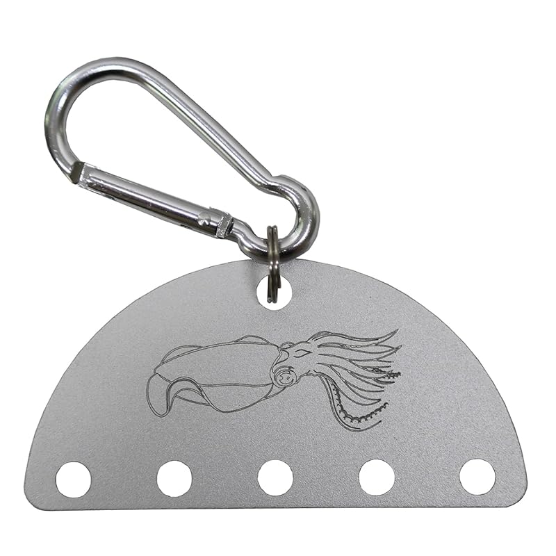 

Taka industry A-0115 egi carabiner holder silver