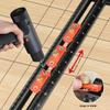 Aluminum T Square For Woodworking With Automatic Locking Feature And Multiple Angles Measurement Tool Precisions Ruler