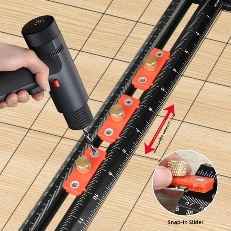 Aluminum T Square For Woodworking With Automatic Locking Feature And Multiple Angles Measurement Tool Precisions Ruler
