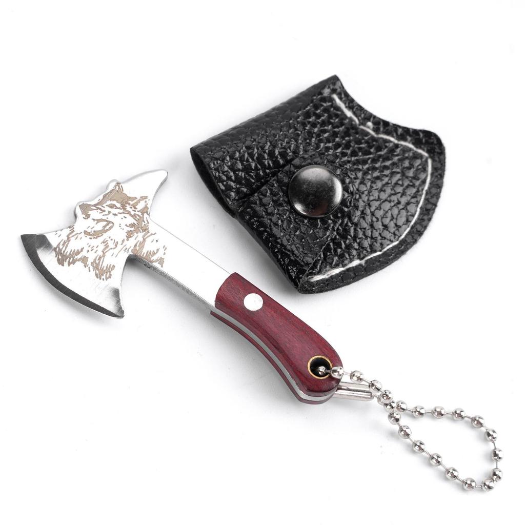 Stainless Steel Sharp Mini Kitchen Knife Box Express Unpackage Cutter Keychain Creative Paring Knife Portable Carry EDC Tool