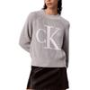Letter Round Neck Comfortable Long Sleeve Sweater Women Sweater 47D393G-P77