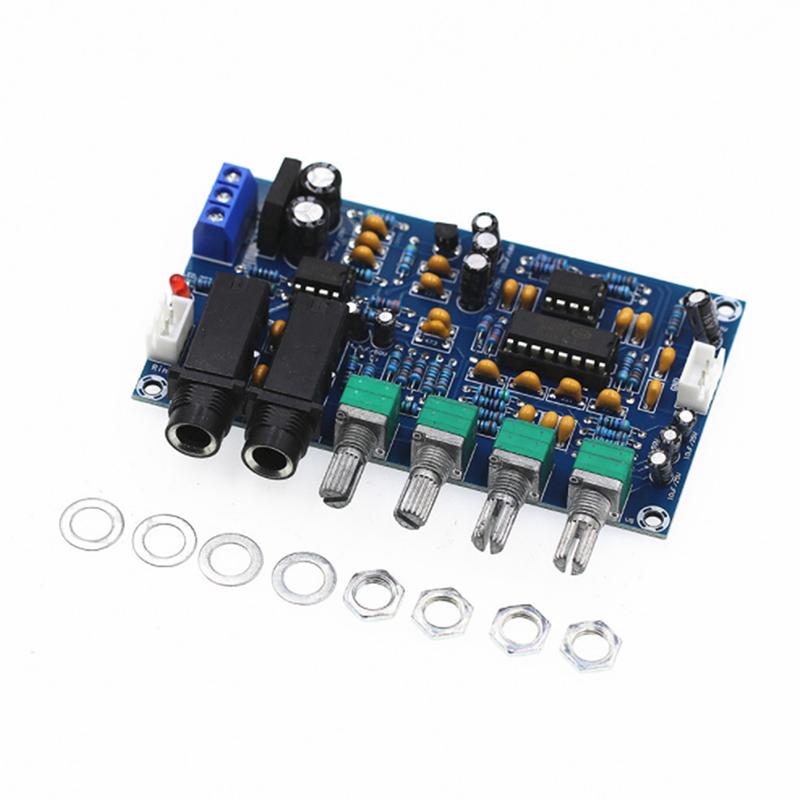 Pt2399 Dual Ac12V Digital Microphone Amplifier Board Karaoke Reverberation Board