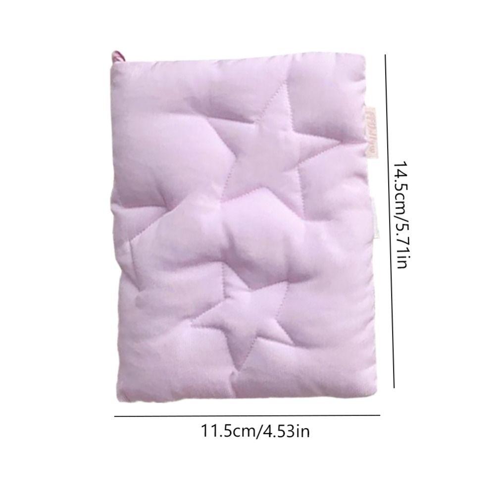 Star Fabric Passport Holder Travel Essential Organizer Korean Style Bank Card Holder Portable Travel Ticket Holder Travel