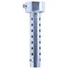 For Nuoxintr Motorcycle Exhaust Muffler Adjustable DB Killer Silencer Noise Sound Eliminator Universal Chrome 48mm