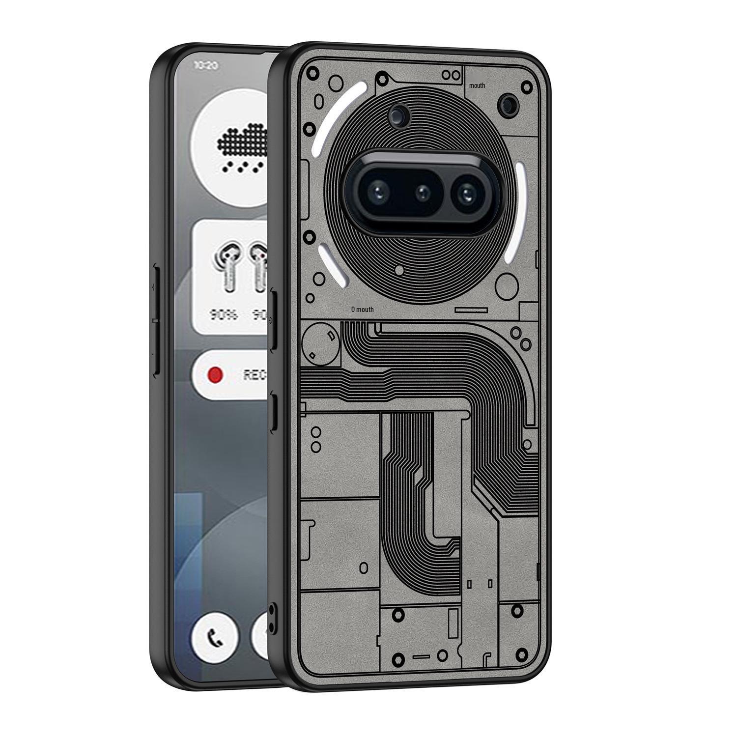 

Nothing Phone 3a Pro Simple Leather Case - New Style Phone 3A Pro