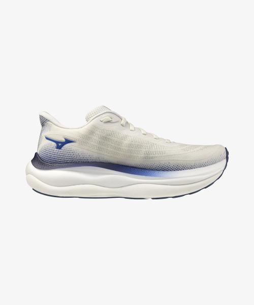 Mizuno Wave Sky 9 Superwide - Snow White:Surf the Web:Lightning Yellow [J1GC251151]
