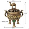 Incense Burner Furnishings Table Centerpiece Tabletop Decoration Cone Holder for Farmhouse