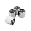 For Subaru STI XV WRC WRX BRZ FORESTER IMPREZA LEGACY OUTBACK 4PCS Metal Car Wheel Air Covers Rustproof Tire Valve Caps Y15