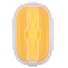 Foldable 800ml Foldable Bento Box Capacity Microwave Safe Portable Food Storage Bento Lunch Box Picnic