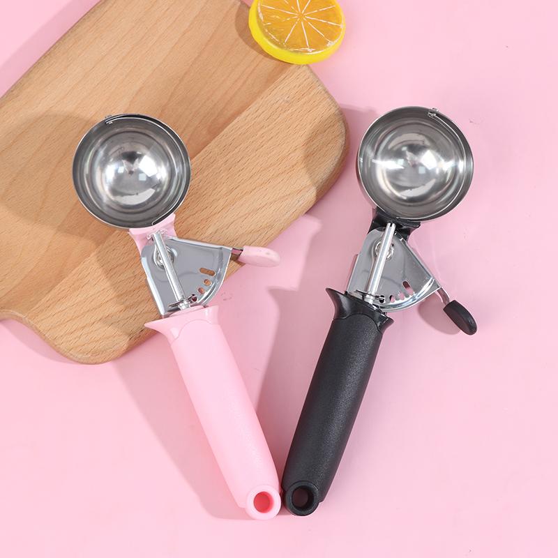 Stainless Steel Ice Cream Scoop Cookie Scoop Melon Fruit Baller Ice Ball Maker