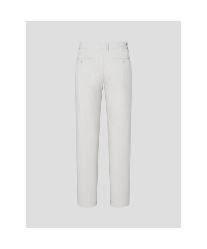Binpolmen Triacetate Slim Pants Ivory