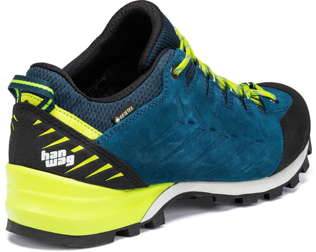 Hiking Shoes Hanwag Makra Pro Low GTX (H100600) Blue/yellow