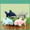 Cute Soft Shark Plush Toy Keychain Colorful Shark Doll Ideal For Children Backpack