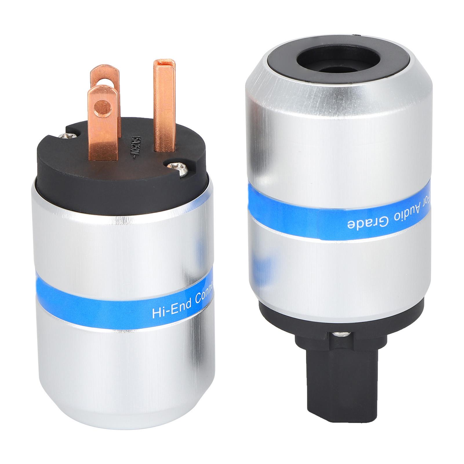 

Monoso M106F106 Вилка питания Чистая медь Hi-Fi o Разъем питания Вилка US Plug