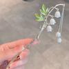 Drip Oil  Metal Hair Sticks Fashion Lily Of The Valley Flower Hair Clips Hairpins Bell Orchid Hair Chopsticks Headwear