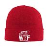 WTF Where's The Fish Print Beanie Hats Skullies Beanies Warm Soft Men Women Elastic Caps Autumn Winter Graphic Bonnet Hats