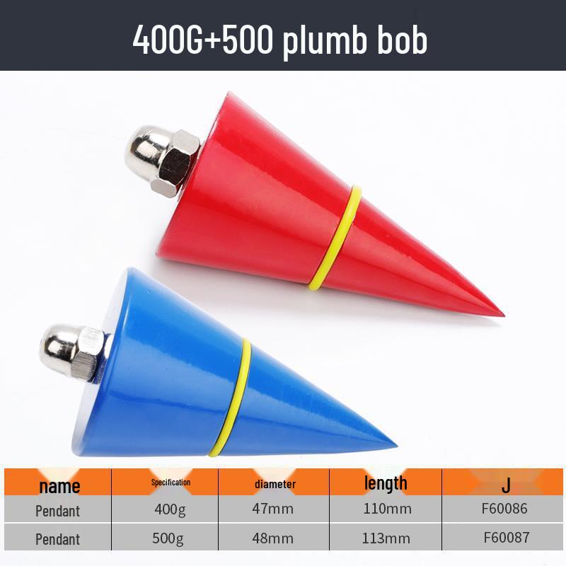 Auto-Retracting Magnetic Plumb Bob with V-Shaped Gyro for Precision Measuring